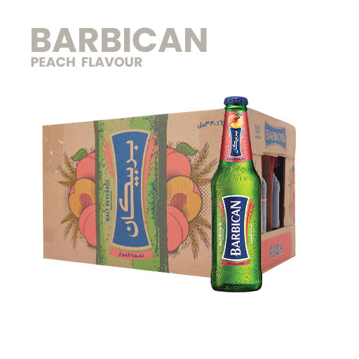 BARBICAN PEACH -330ML/BOTTLES